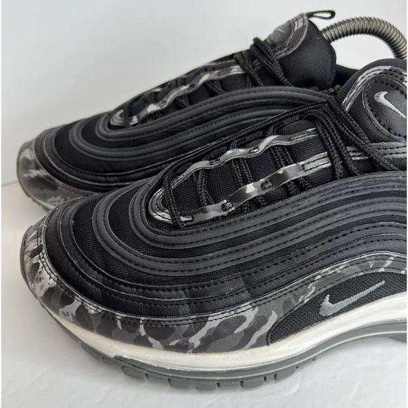 Nike Air Max 97 PRM Premium “Future Forward” Black Womens Sz 9M Great Condition - Picture 10 of 16